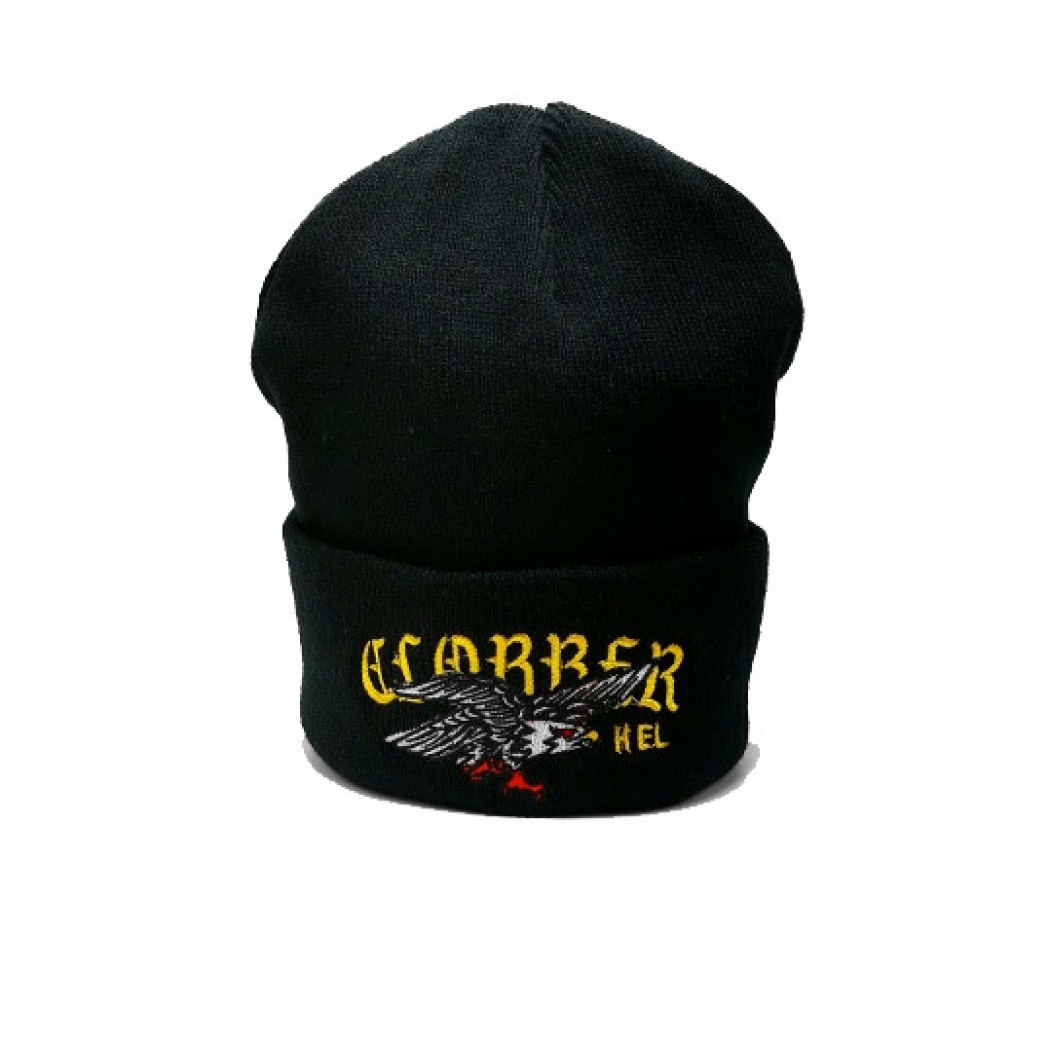Clobber Helsinki Eagle III Beanie Hat Black