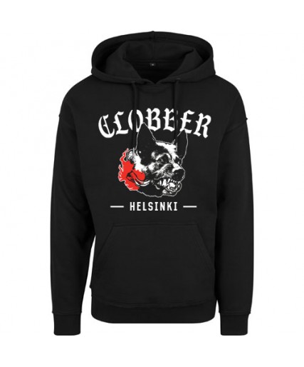 Clobber Helsinki Mad Dod II Oversize Hoodie Black Clobber Helsinki Mad Dod II Oversize Hoodie Black