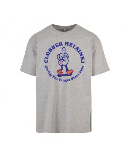 Clobber Helsinki Givers Oversize Mens Tee Lightasphalt Clobber Helsinki Givers Oversize Mens Tee Lightasphalt