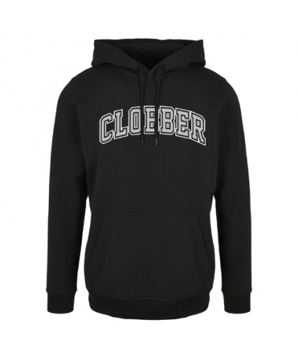 Clobber Helsinki College Logo Basic Hoody Black Clobber Helsinki College Logo Basic Hoody Black