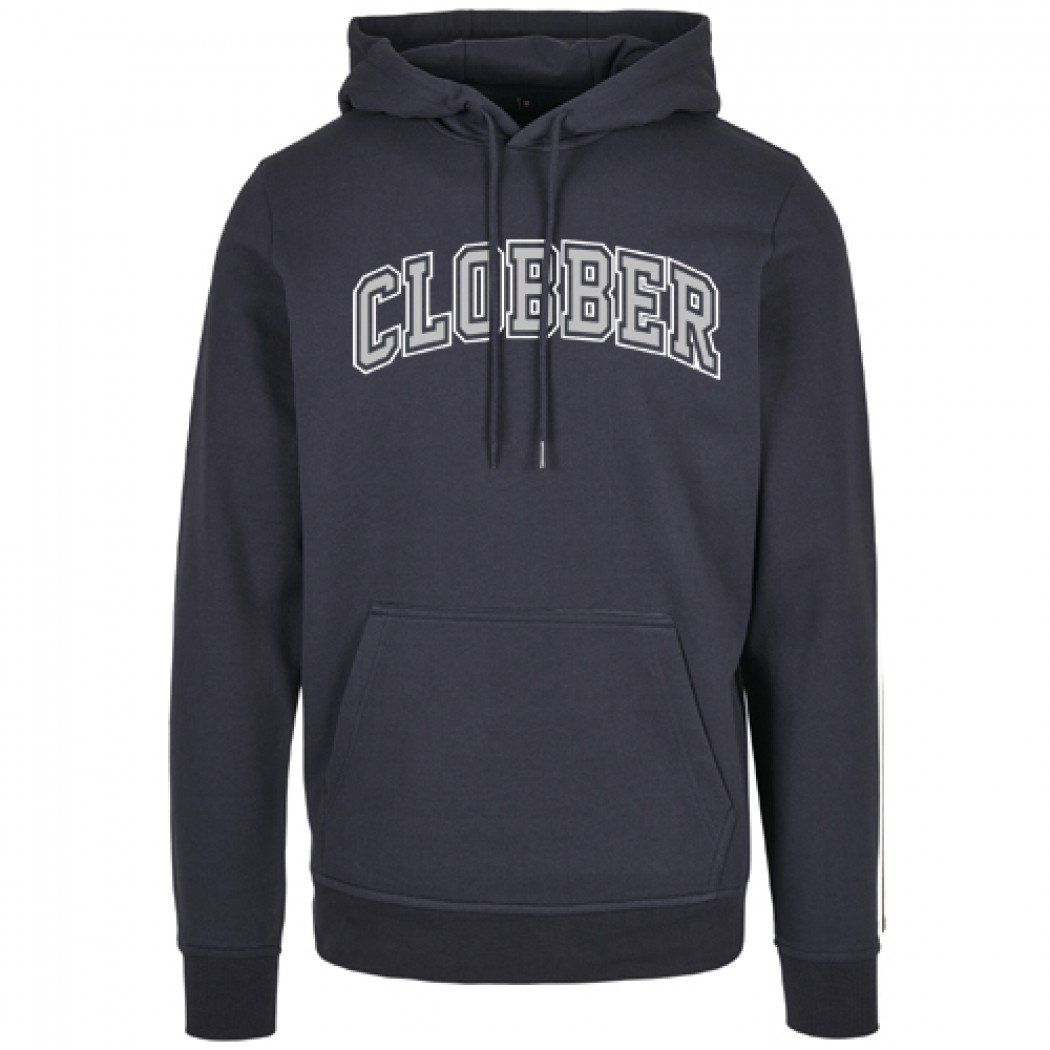 Clobber Helsinki College Logo Basic Hoody Navy Clobber Helsinki College Logo Basic Hoody Navy