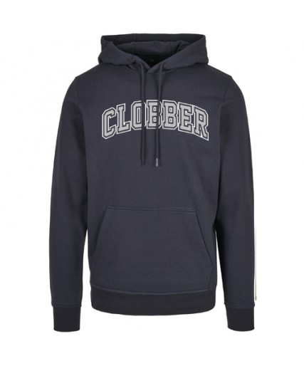 Clobber Helsinki College Logo Basic Hoody Navy Clobber Helsinki College Logo Basic Hoody Navy