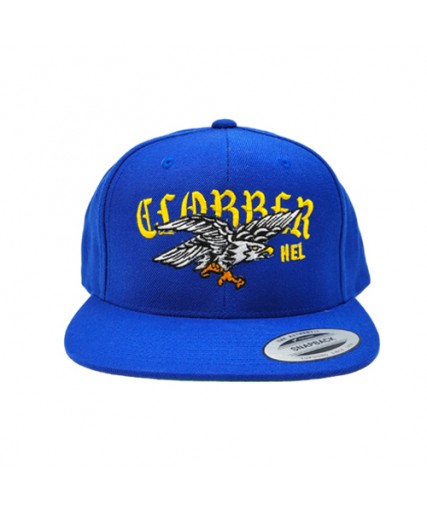 Clobber Helsinki Eagle III Snapback Cap Royal Clobber Helsinki Eagle III Snapback Cap Royal