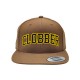 Clobber Helsinki College Logo Snapback Cap Brown