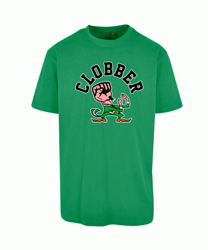 Clobber Helsinki Lucky Of The Irish Oversize Tee Green