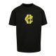 Clobber Helsinki Monogram Logo Oversize Tee Black