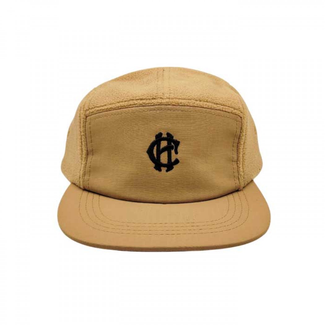 Clobber Helsinki CH Monogram Camper Cap Biscuit Clobber Helsinki CH Monogram Camper Cap Biscuit