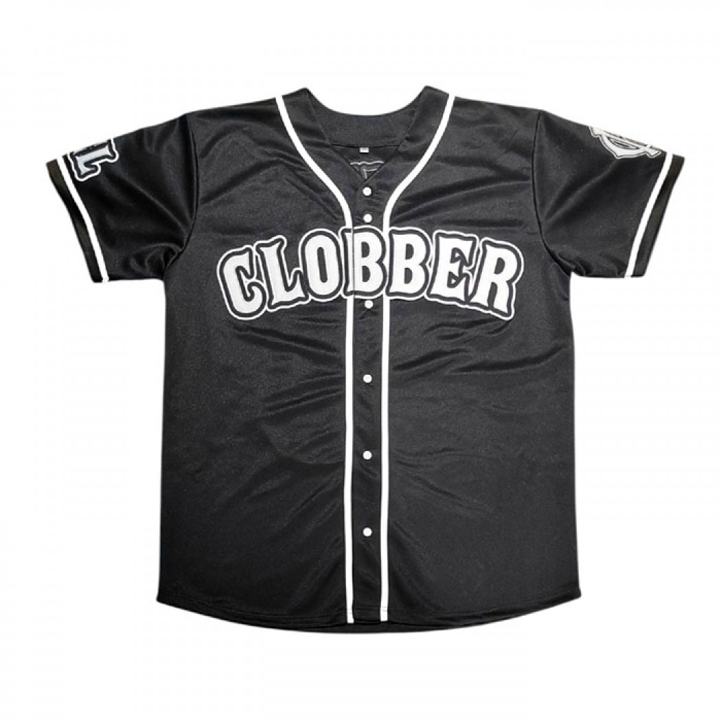 Clobber Helsinki Baseball Jersey Black Clobber Helsinki Baseball Jersey Black