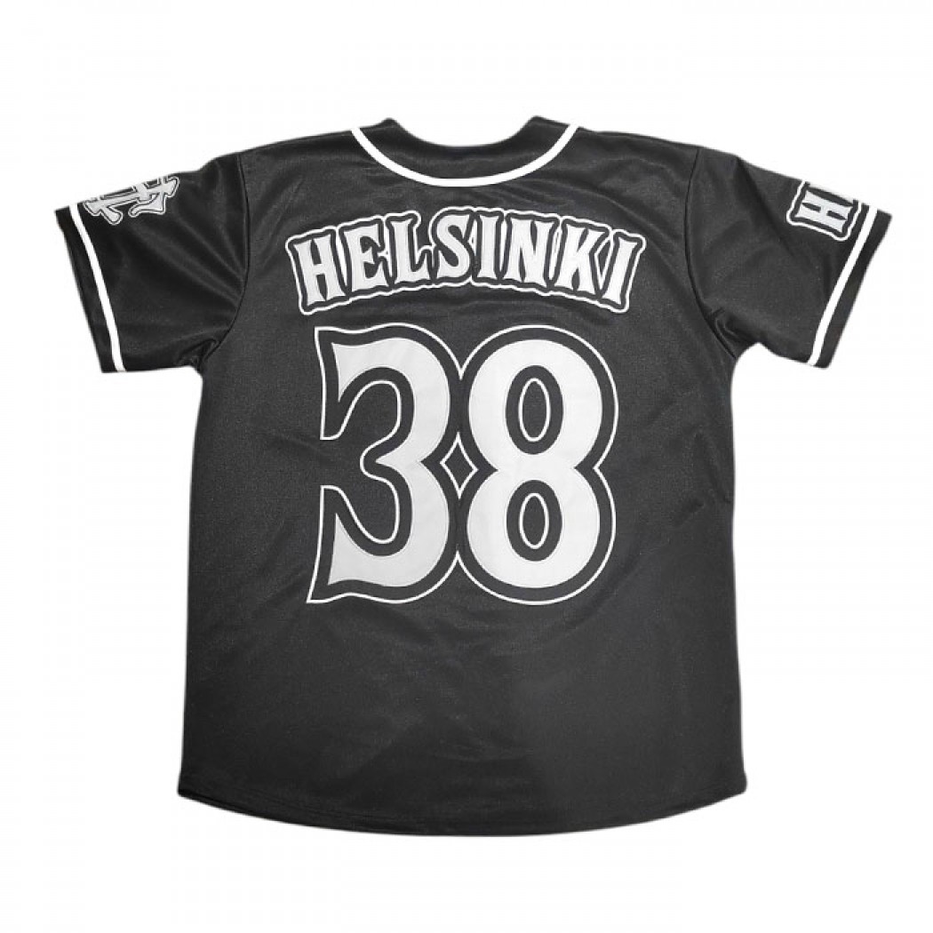 Clobber Helsinki Baseball Jersey Black Clobber Helsinki Baseball Jersey Black