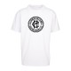 Clobber Helsinki Monogram Badge Logo Oversize Tee White Clobber Helsinki Monogram Badge Logo Oversize Tee White