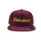 Delicatessen Snap Five Snapback Cap Burgundy
