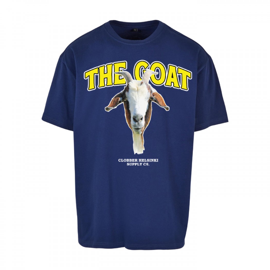 The Goat Heavy Oversize Tee Navy The Goat Heavy Oversize Tee Navy