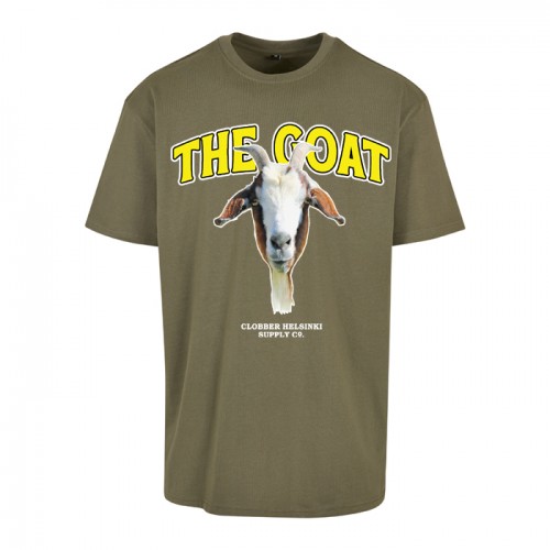 The Goat Heavy Oversize Tee Olive