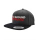 F**K Around And Find Out Snapback Cap Charcoal/Black