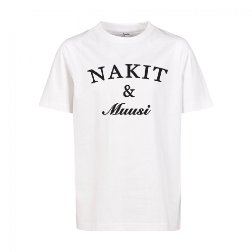 Nakit & Muusi OG Logo Kids Tee White