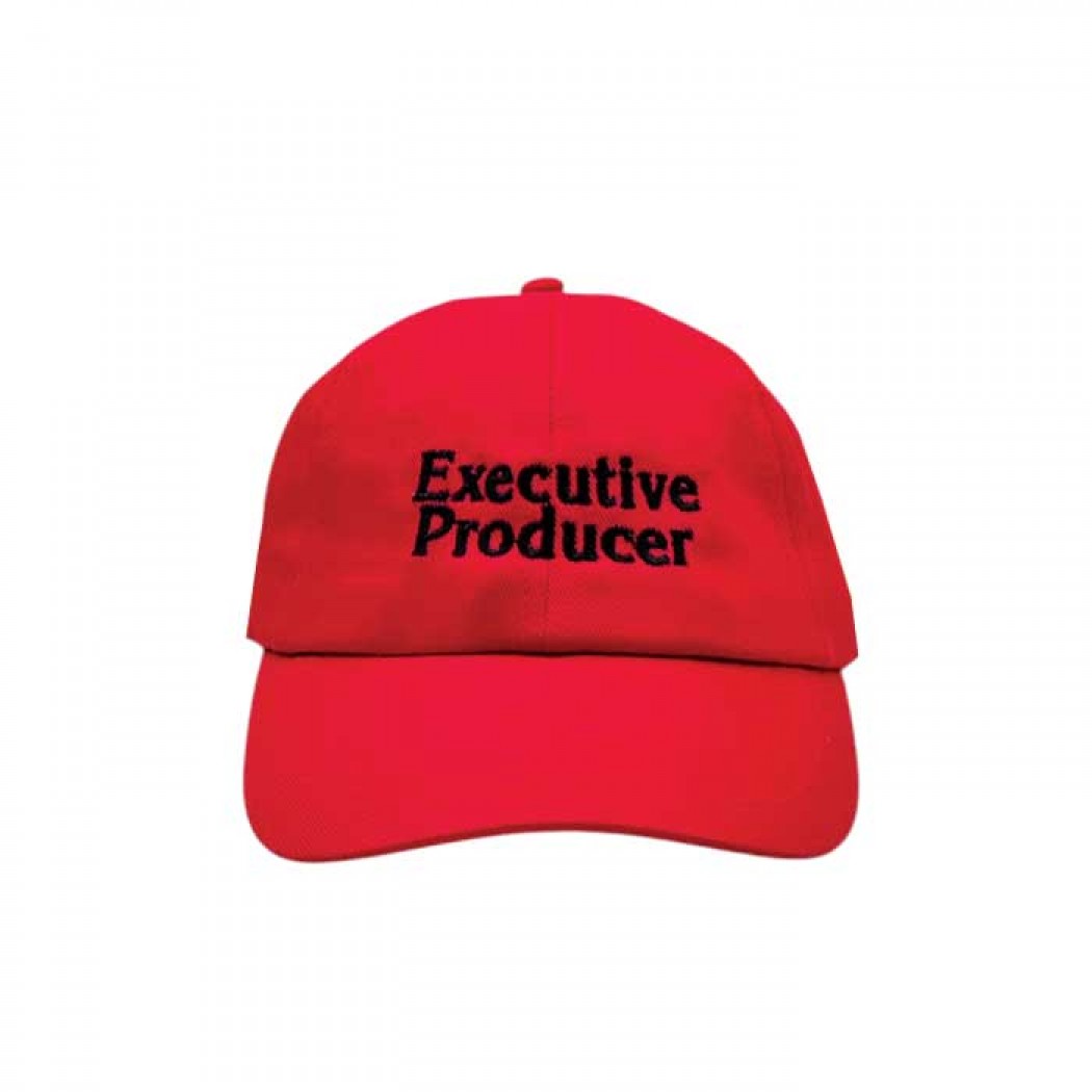 Executive Producer Heavy Cotton Cap Red