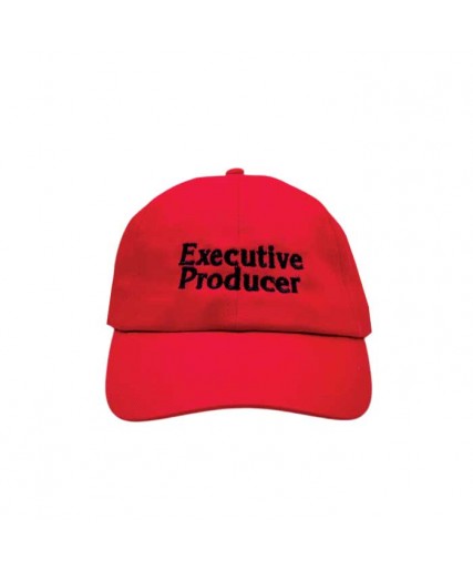 Executive Producer Heavy Cotton Cap Red