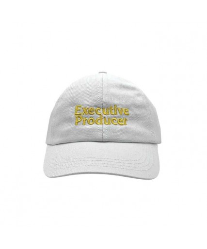 Executive Producer Heavy Cotton Cap White/Gold