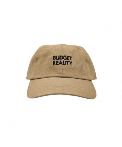 Budget Reality Cotton 6 Panel Dad Cap Desert Sand