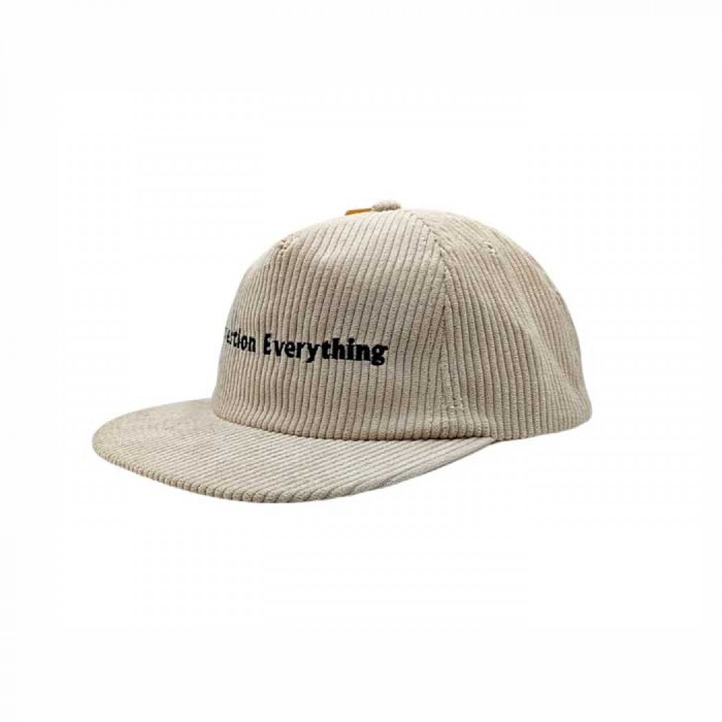 Question Everything Corduroy Cap Stone
