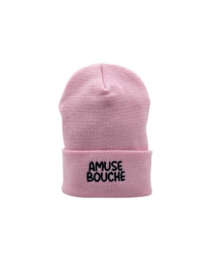 Heavyweight Long Beanie – Amuse Bouche Pink
