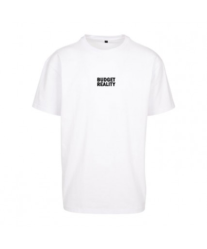 Budget Reality – Heavy Oversize Tee White