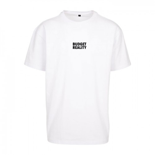 Budget Reality – Heavy Oversize Tee White