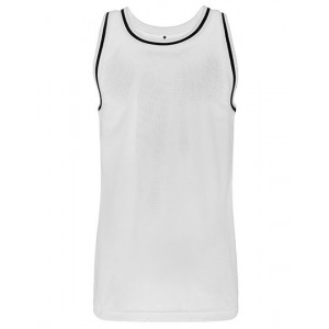 Mesh Jersey White/Black