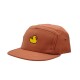 Duck 5 Panel Canvas Cap Terracotta