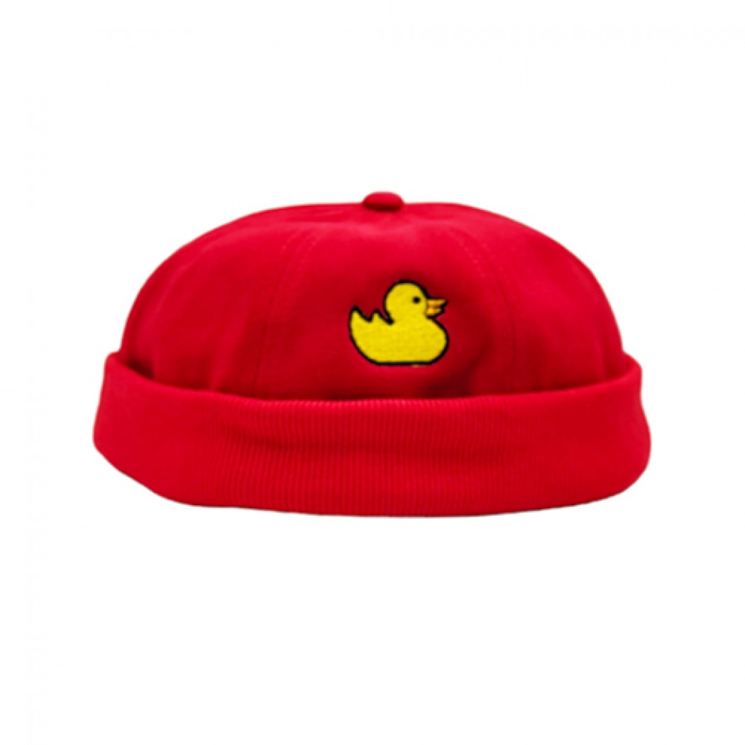 Duck Chef Cap Light Red