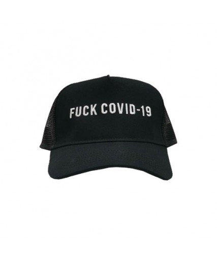 Fuck Covid-19 Trucker Cap Black