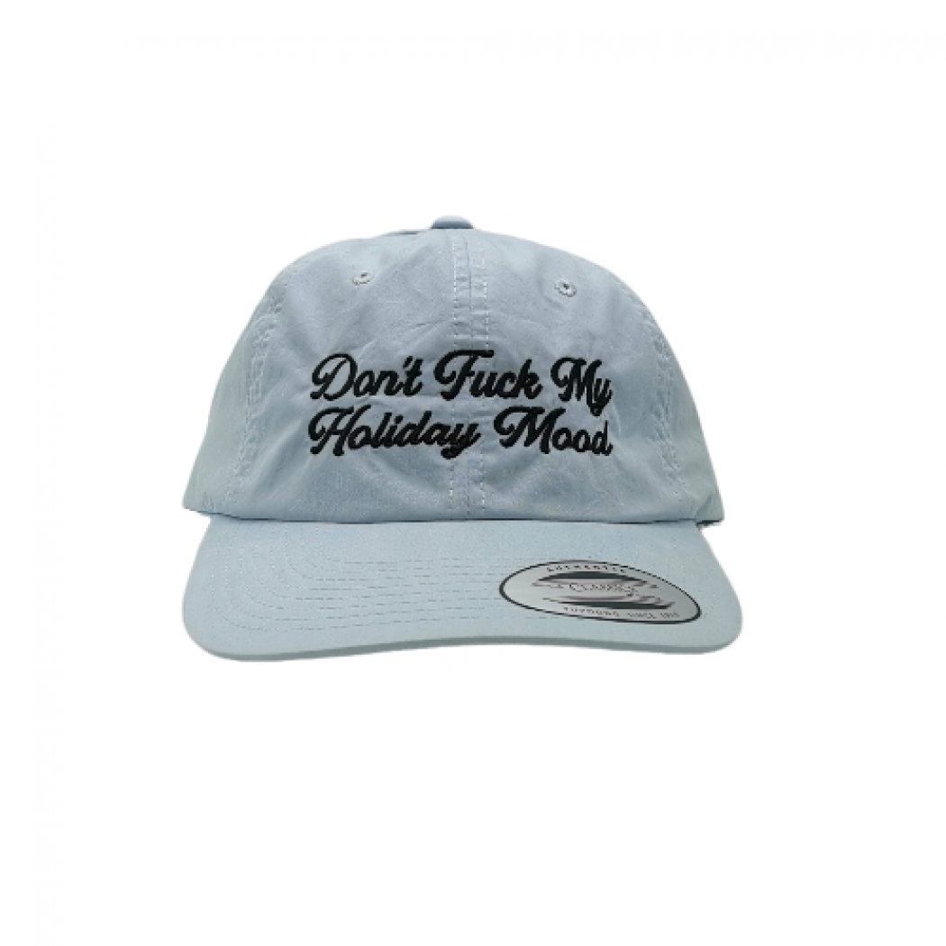 Don't Fuck With My Holiday DAD cap Blue