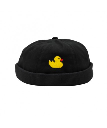 Duck Chef Cap Black