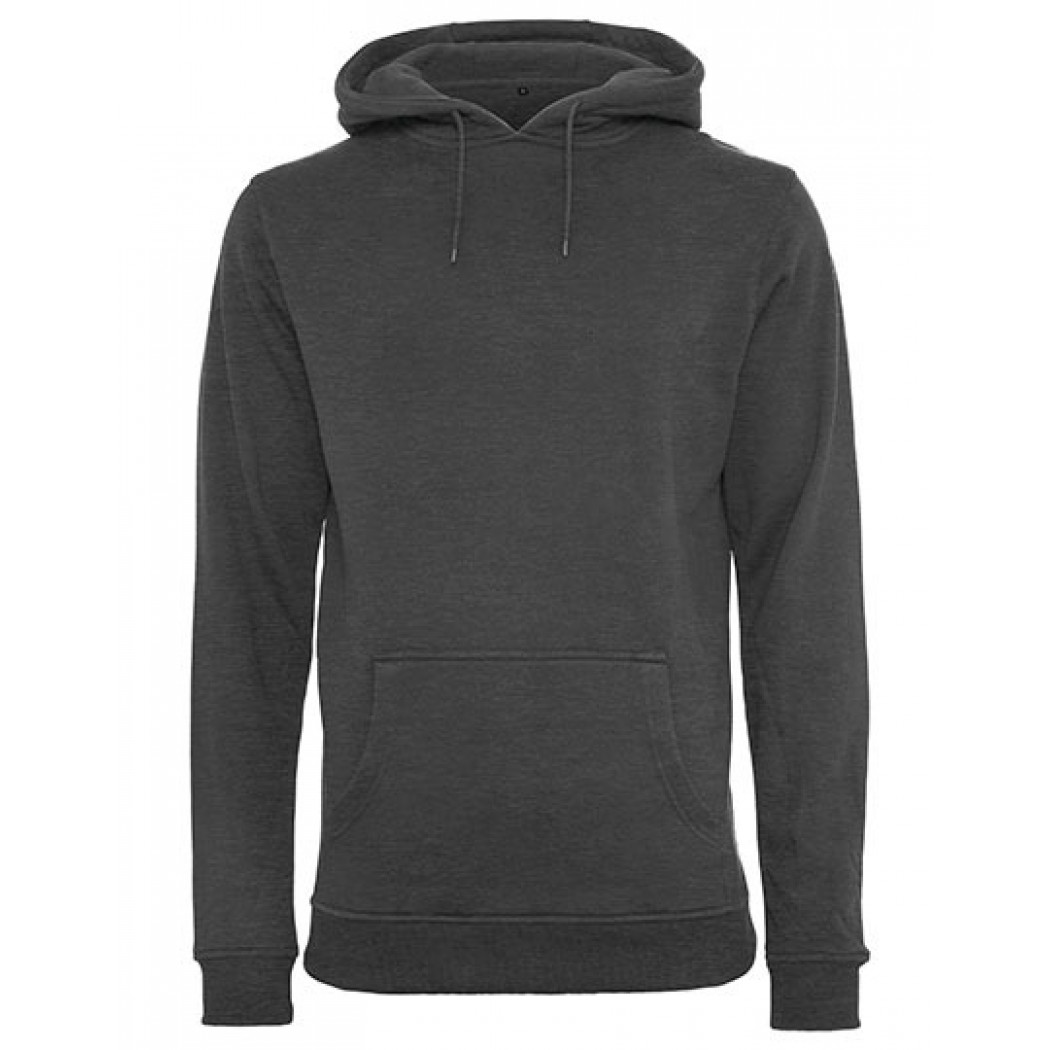 Heavyweight Fitted Hoody Charcoal