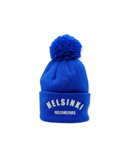 Helsinki Pomp Beanie Royal Blue Helsinki Pomp Beanie Royal Blue