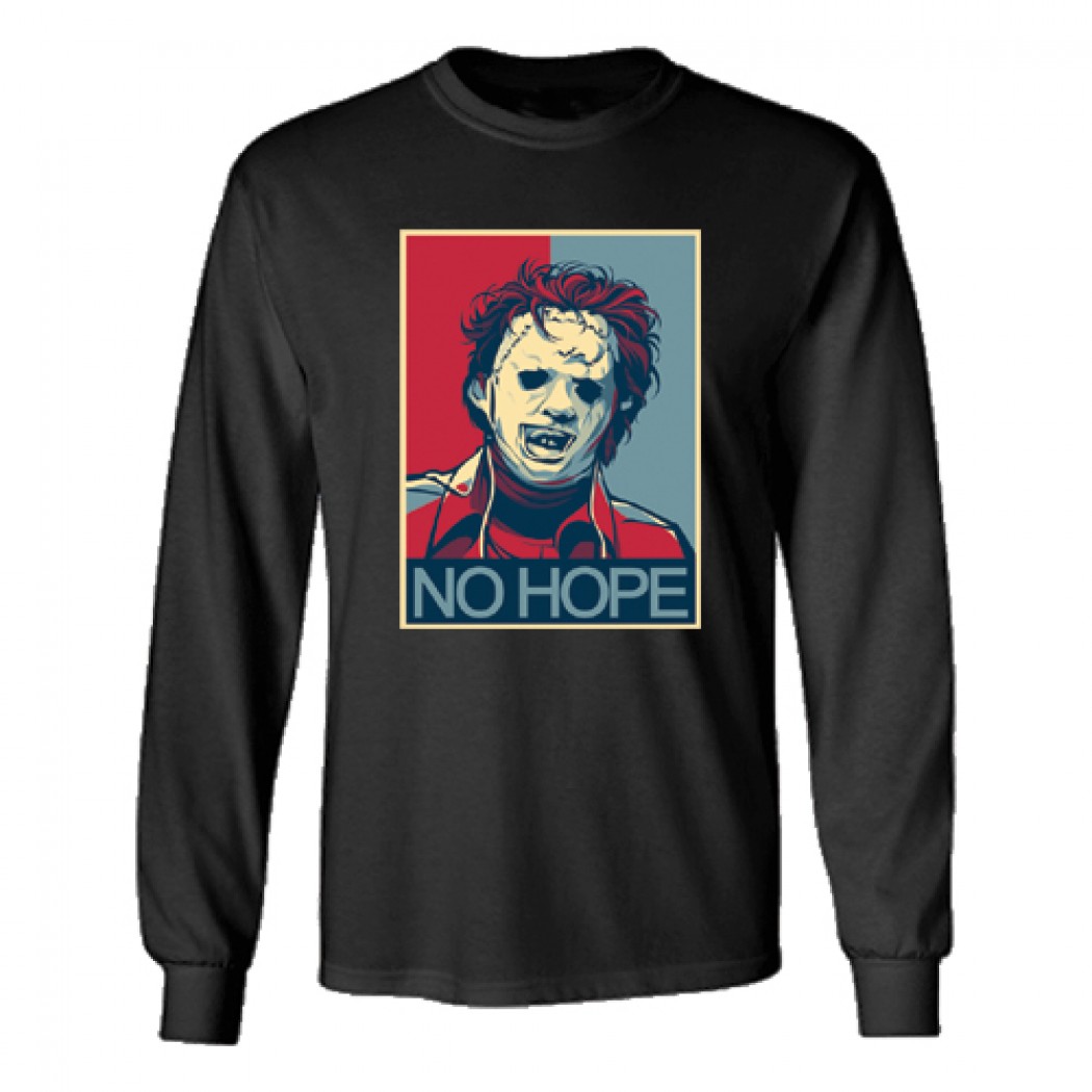 No Hope Mens Long Sleeve Tee Black