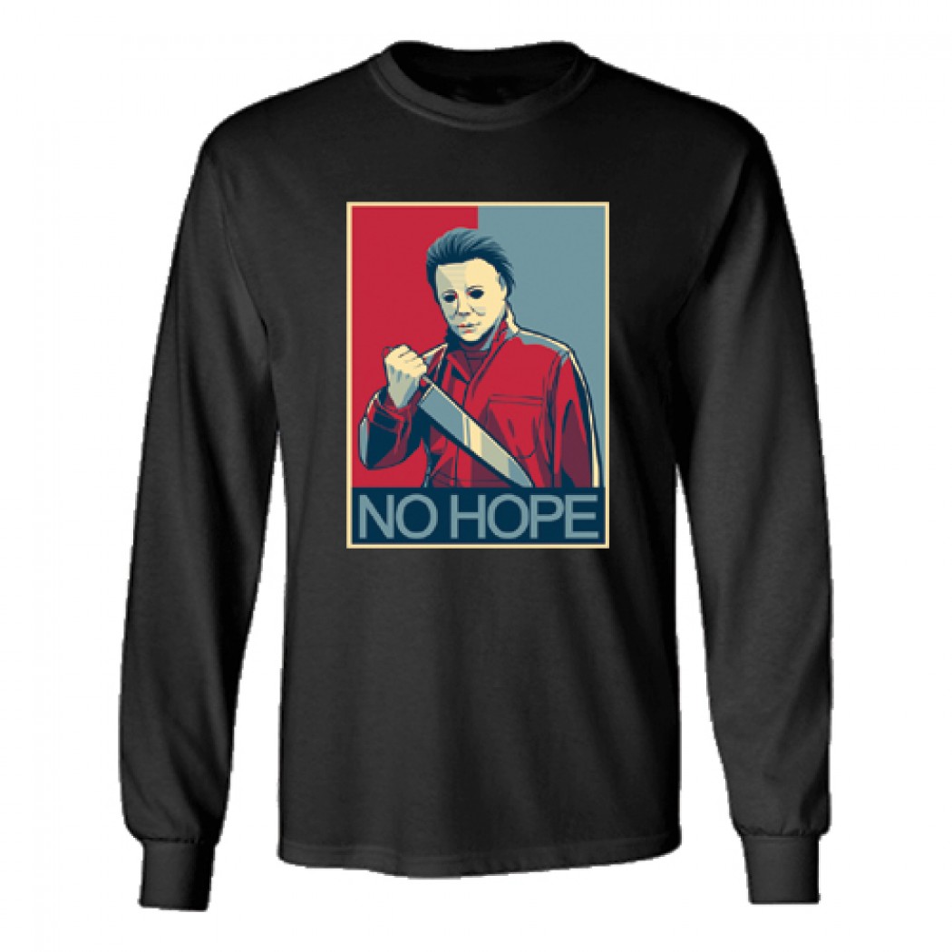 No Hope II Mens Long Sleeve Tee Black