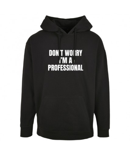 Professional Basic Oversize Hoody Black