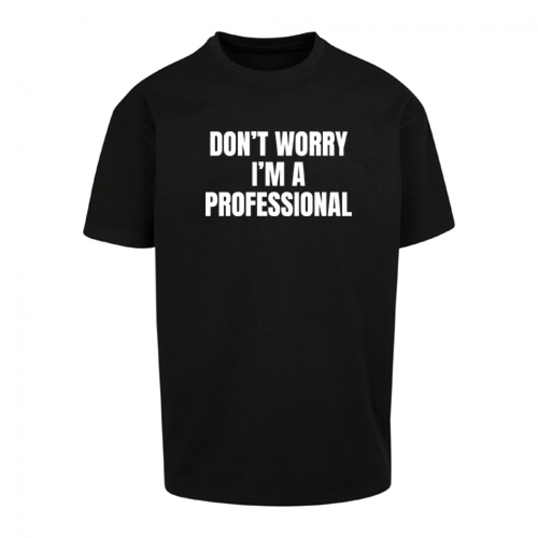 Professional Heavy Oversize Tee Black