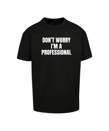 Professional Heavy Oversize Tee Black