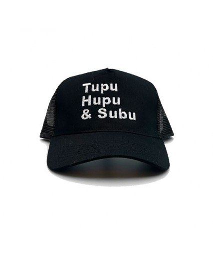 Subu Curved Trucker Cap Black Subu Curved Trucker Cap Black
