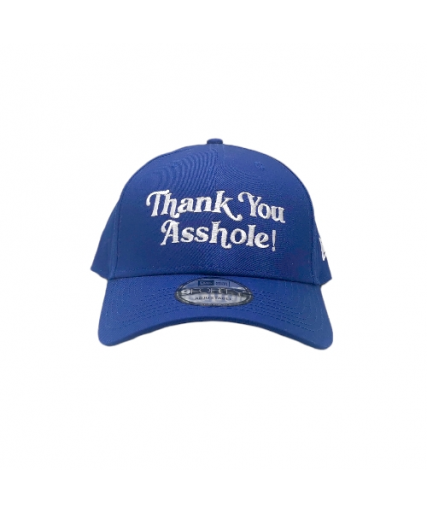 Thank You Asshole! New Era 9FORTY Strapback Cap Royal Blue