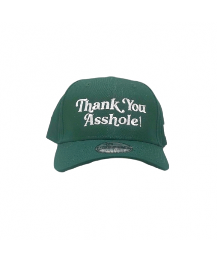 Thank You Asshole! New Era 9FORTY Strapback Cap Green