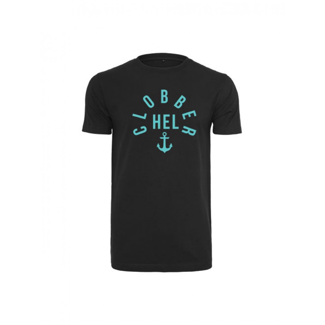Clobber Helsinki Port Mens Fitted T-shirt black