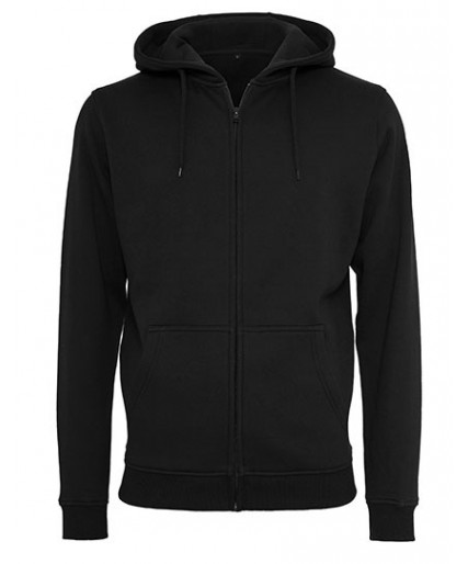 Heavyweight Zip Hoody Black Heavyweight Zip Hoody Black