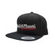 Nakit & Muusi Pro Performance Snapback Cap Black