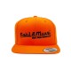 Nakit & Muusi Pro Performance Snapback Cap Orange