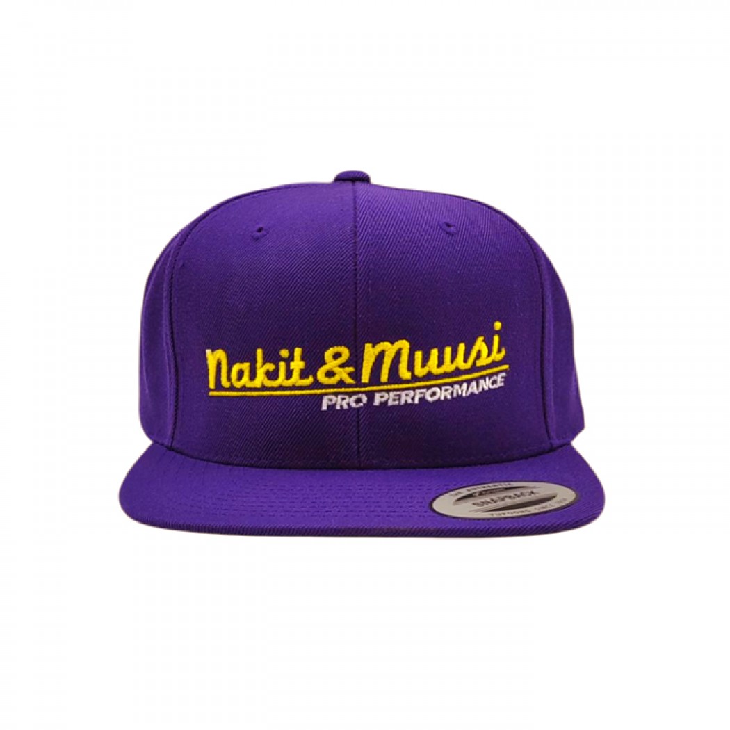 Nakit & Muusi Pro Performance Snapback Cap Purple
