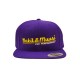 Nakit & Muusi Pro Performance Snapback Cap Purple