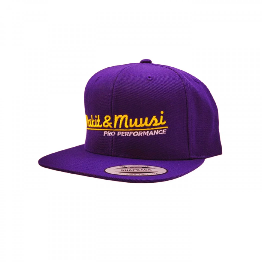 Nakit & Muusi Pro Performance Snapback Cap Purple